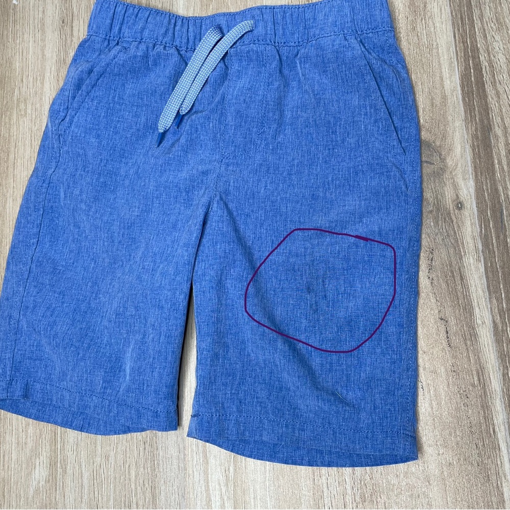 Boys Old Navy Blue adjustable drawstring waist shorts - Picture 3 of 7
